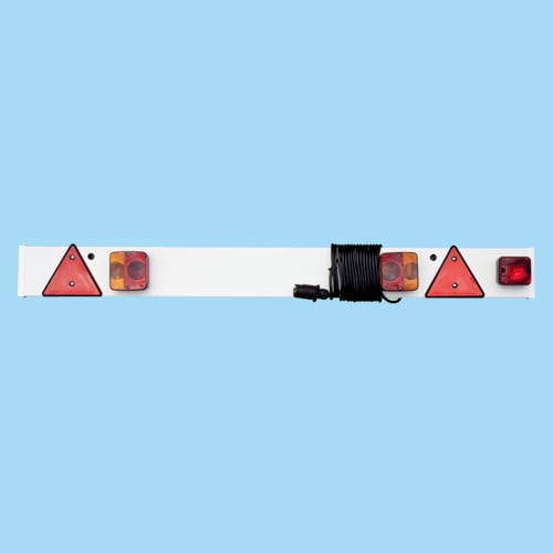 Trailer Lighting Board - 4'6" with 6m Cable and Fog Light Trailer Lighting Board - 4'6" with 6m Cable and Fog Light