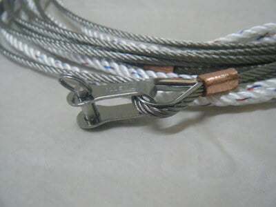 Firefly Jib Halyard - Wire and Rope