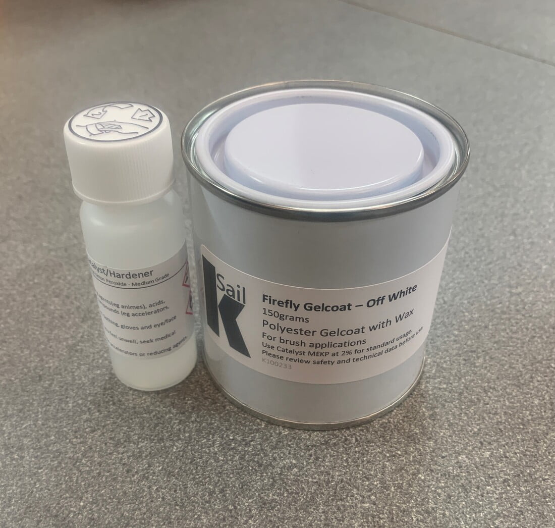 Gelcoat - Firefly Standard White - 150g Gelcoat - Firefly Standard White - 150g