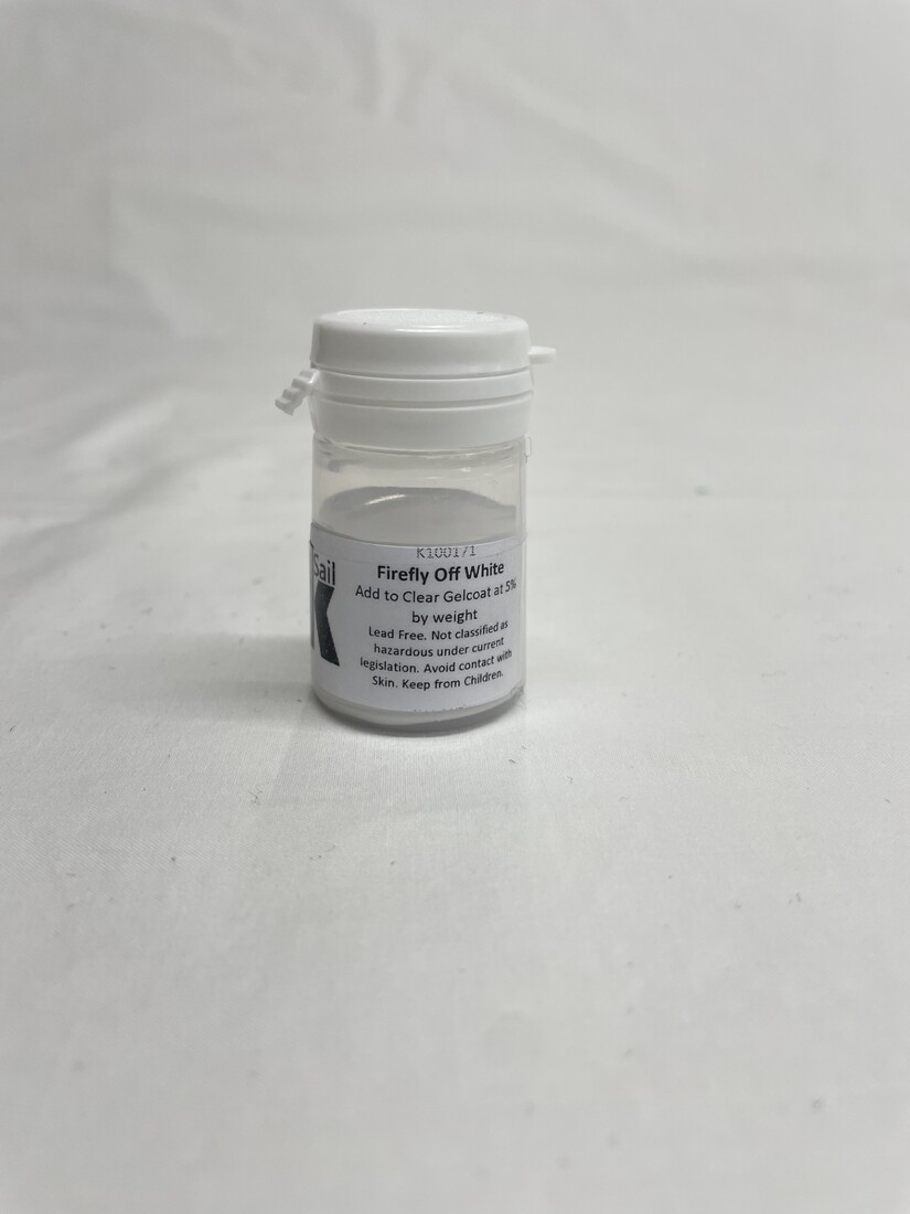 Gel Coat Pigment - Firefly Off White - 20g Gel Coat Pigment - Firefly Off White - 20g