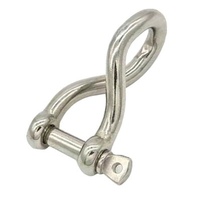 Shackle Twisted - 5mm - Cast